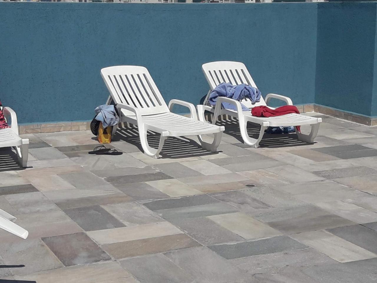Biwa Condominio Cm Piscina, 1Garagem, Wi-Fi 300 Mega, Central De Vigilancia Remota , Centro Do Guaruja Proximo A Praia E Comercio, Horarios Check-In E Check-Out Flexiveis Buitenkant foto